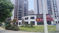 84906 学校旁!滨江学府出入口120平拐角门面(可分租)