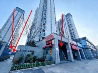 A01063头铺小区入口.53平临街门面出租.可做阁楼.房东直租