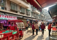 A04128网红夜市！四方坪商贸城菜市场C位门面出租