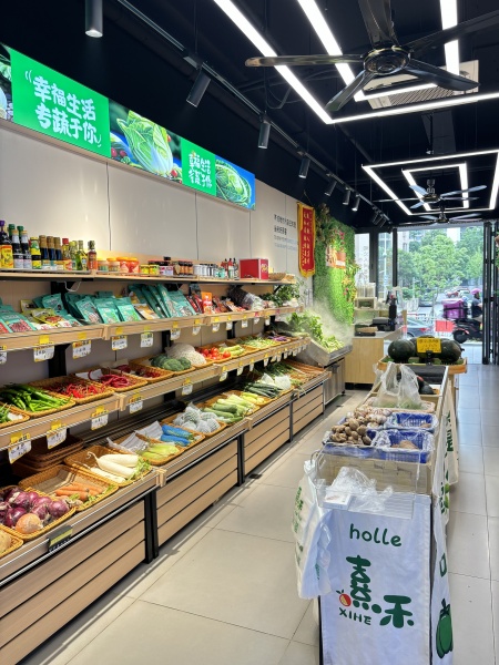 Y06110日营4k大型小区出入口精装生鲜水果超市带冷库转 Y06110日营4k大型小区出入口精装生鲜水果超市带冷库转