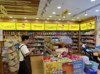 Y09027月亮岛小区出入口临街日营6k品牌零食便利店转让