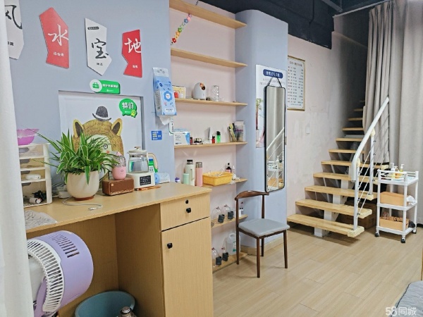 A09122星沙山水湾临街精装修美容养生店优价转让(可住人 A09122星沙山水湾临街精装修美容养生店优价转让(可住人